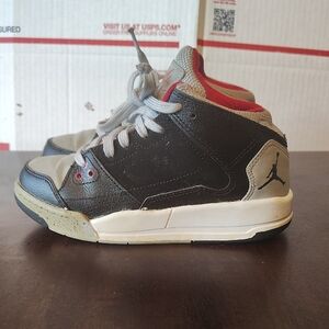 Jordan Kids Black and Gray Sneakers